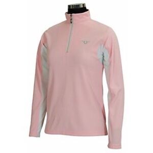 TuffRider Petal Pink Ventilated Technical Shirt - Children’s L